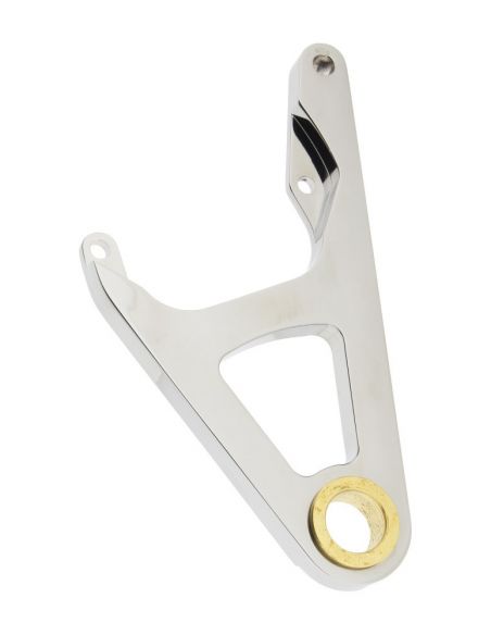 Glossy right front brake caliper mount PM for Softail Springer