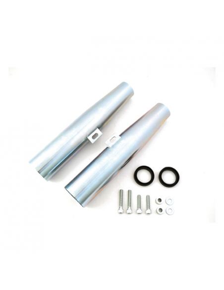 39 mm galvanized fork covers For Dyna from 1991 to 2005 with 39 mm forks