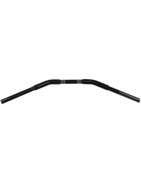 Handlebar Buffalo1-1/4" Wide 77cm glossy black for traditional and electronic accelerator, pre-drilled,
