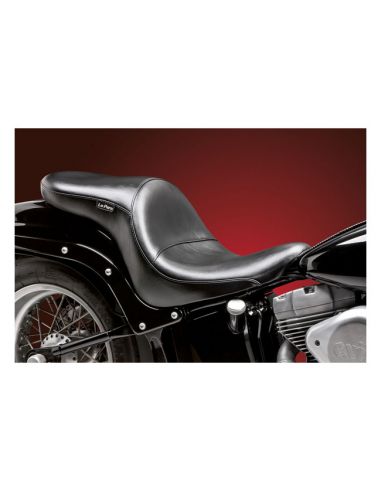 Maverick 2-UP Smooth le pera saddle for Softail from 1984 to 1999