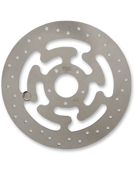 Front brake disc diameter 11,8" right satin for Softail from 2015 to 2020 ref OEM 41808-08