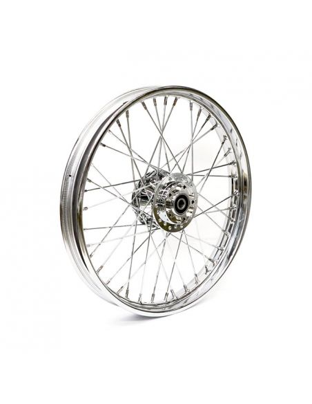 40-spoke chrome front wheel 21x2.15 for Sportster from 2000 to 2007