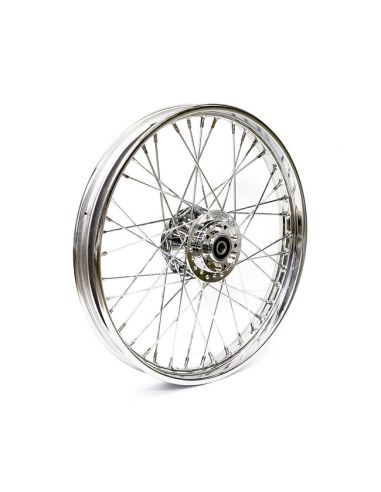 40-spoke chrome front wheel 21x2.15 for Sportster from 2000 to 2007