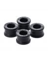 Set of 4 Plastic bushings for shock absorbers Progressive Suspension model 412 for Big Twin 1958 to 1972