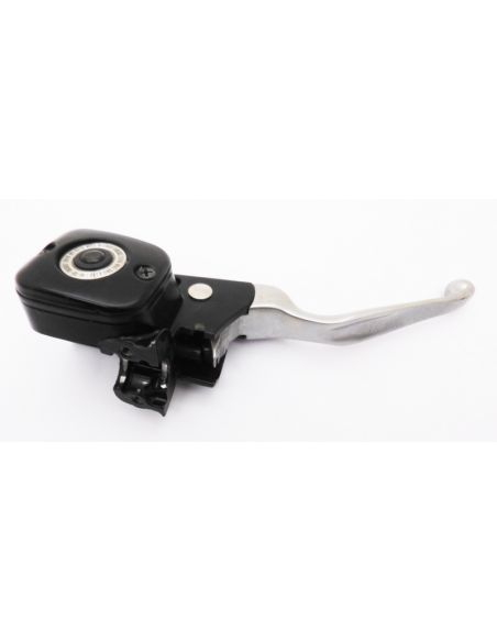 Black brake master cylinder for single disc 9/16'' for Dyna from 2008 to 2017 ref. OEM 45019-08C