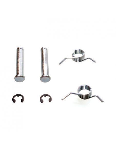 Pedal fixing pins complete with seeger and springs per rider for Softail from 2018 to 2023