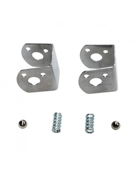 Passenger pedal mounting kit with springs and balls for Softail from 2018 to 2023