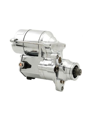 Starter motor accel 1,4 Kw chromed For Softail from 2007 to 2017 ref OEM 31618-06A