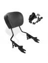 Black removable backrest with 4-point attachments for Touring from 2009 to 2013