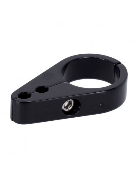 Black 1" (25.4 mm) clamp for 2 throttle cables