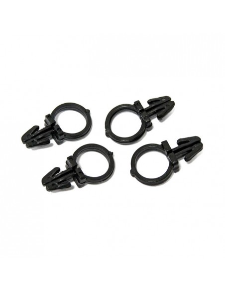 Electric cable clips for handlebars - black