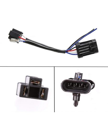 7" LED dish to Touring adapter harness from 2014 to present