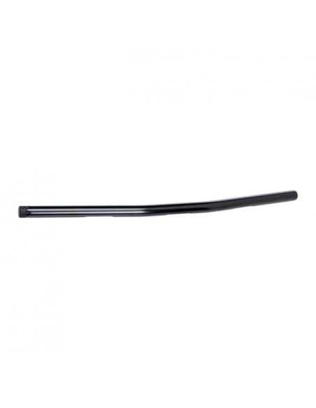 Zero Drag 1'' handlebar, 69 cm wide, Black, with carved dimples