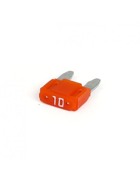 Fusibili 12 volt 10 ampere piccoli codice colore Rosso (5 pezzi)