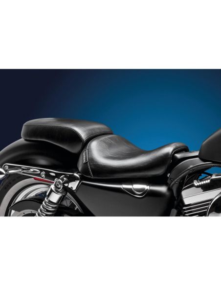 Le Pera Bare Bones solo Saddle for 2004 to 2006 and 2010 to 2020 4.5 gallon Tank Sportster
