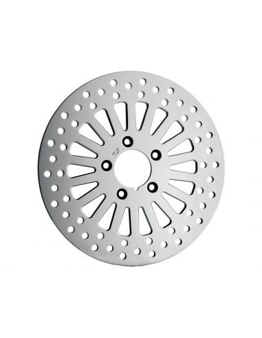 Front Brake Disc Diameter 11.8" nitro 18" Left or Right Chrome for Dyna from 2006 thru 2017 (excluding Dyna alloy wheels)