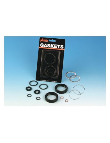 Fork oil seal kit 41 mm For Dyna FXDWG from 1993 to 2005 and FLD from 2012 to 2015 ref OEM 45875-84