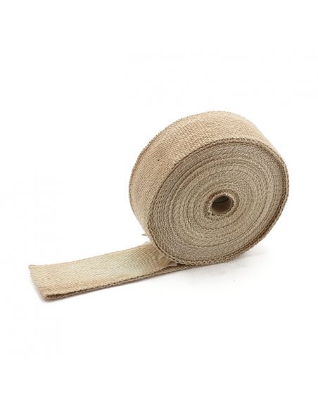 Light brown heat bandage for drains 5 cm wide and 15 meters long