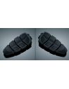 Black Kuryakyn Kinetic footpegs without adapters