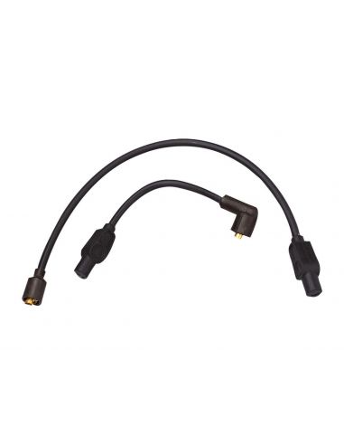 Black spark plug cables 8mm for Touring from 2009 to 2016