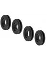 Rubber inserts Softail Heritage bags FLSTC from 1993 to 1999 ref OEM 11473 (4 pieces)