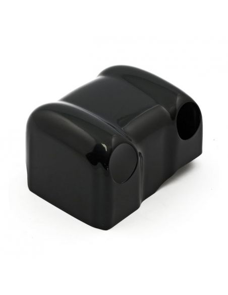 Smooth Black Coil Cover For 2007 thru 2017 Softail