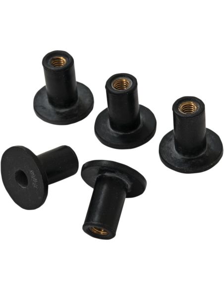 Threaded inserts for windshield attachment to the batwing for Road glide FLTR from 1998 to 2013 ref OEM 
