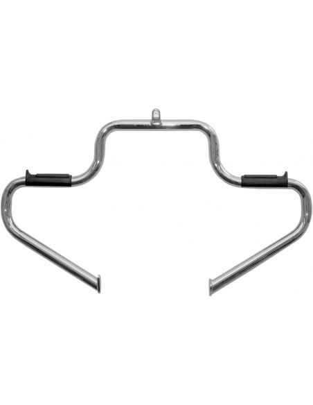 Chrome Front Skid Plate with Footrest for 1999 thru 2022 Touring (excluding Road glide)