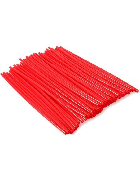 Tubetti copri raggi colore rosso (confezione da 40 pezzi)