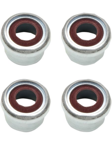 Gaskets (4) valve oil seals for Softail from 1984 thru 2004 ref OEM 18001-83B