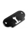 Support bracket for Motogadget Shell Combi Frame - black kit