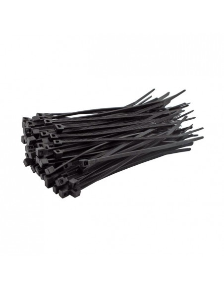100mm long black cable ties