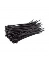 100mm long black cable ties