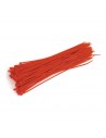 Red cable ties 290mm long