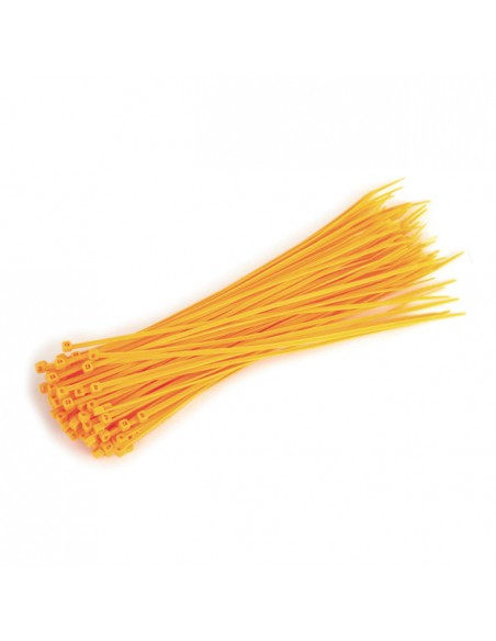 Yellow cable ties 290mm long