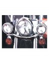 Chrome additional headlight mounting bar for FL and FLH 64-84