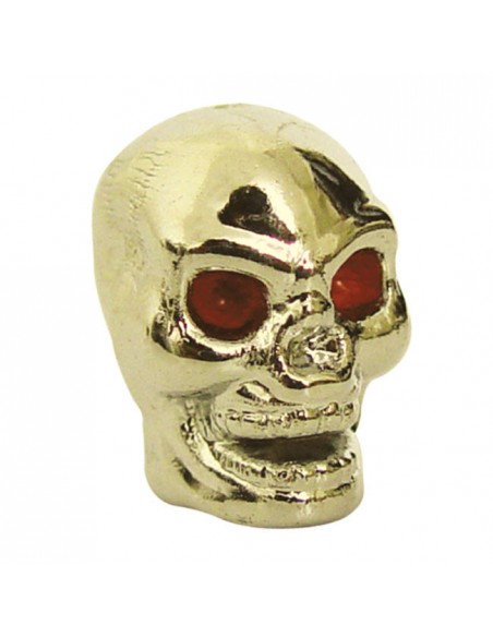 Golden Skull valve caps