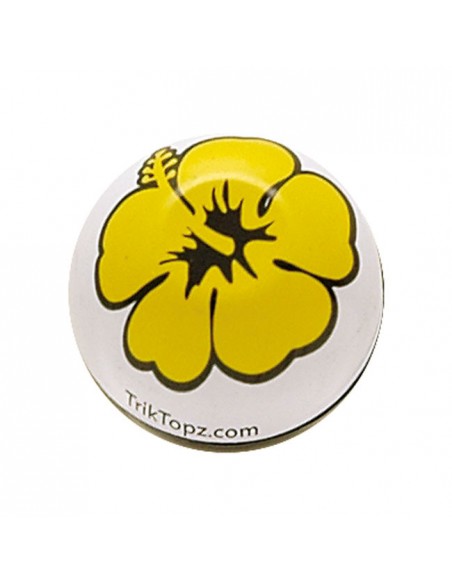Yellow Flower valve caps