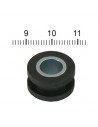 Rubber inserts with internal spacer