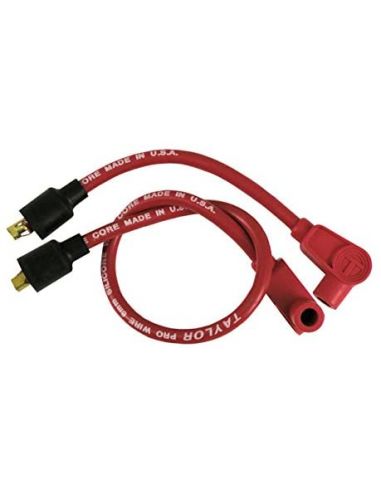 10,4mm red spark plug cables for Touring 09-16