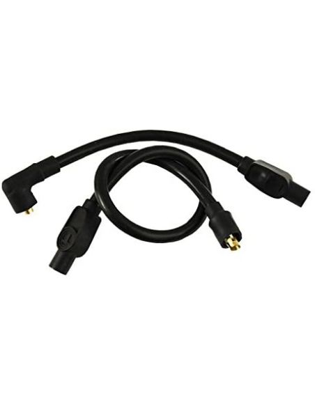 10.4mm black spark plug cables for FXR 82-00