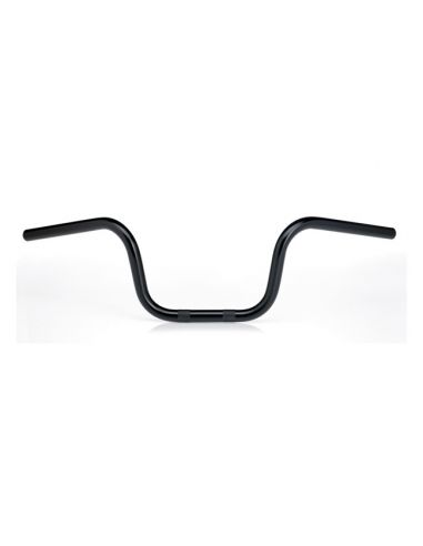Handlebar Chump 1" high 8" Wide 75cm black, without dimples,