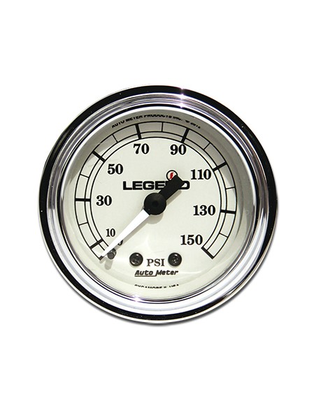 White background air pressure gauge