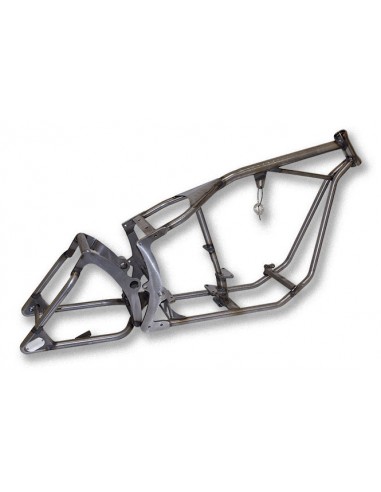 Frame with Swingarm Softail chica style gooseneck Santee approved TUV