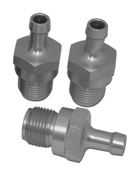 RBS fittings for oil pipes, aluminium color