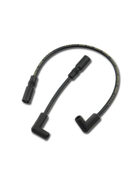 8mm black spark plug cables for Softail 00-17