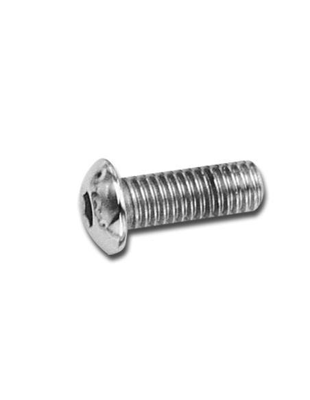 Disc screws post. 3/8"-16 x 1" rounded head (pack of 5)