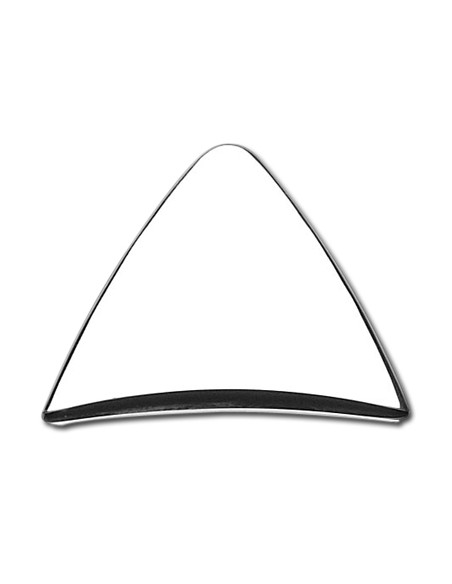 Plate mounting hole covers - Chrome Pyramid